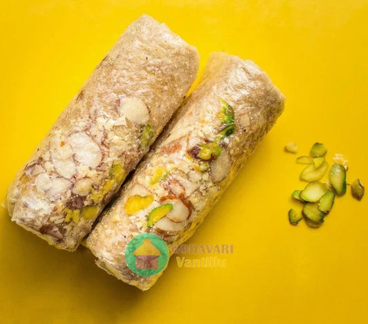 Godavari Vantillu Dry Fruit Pootharekulu  - 500 gms