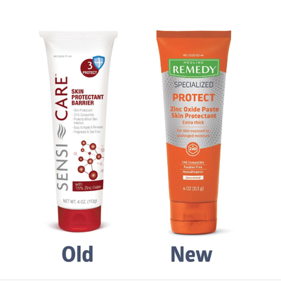 Remedy Protect Zinc Oxide Paste Skin Protective Barrier Cream, Extra Thick 4 oz