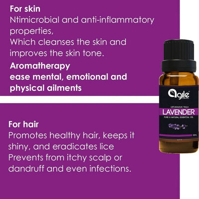 Agile Wellness Lavender Carrier Oil