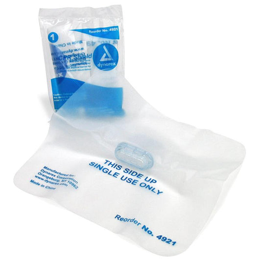CPR Face shield with One Way Valve