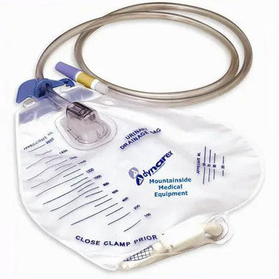 Urinary Drainage Bag 2000 mL Capacity, Anti-Reflux Valve & Air Vent