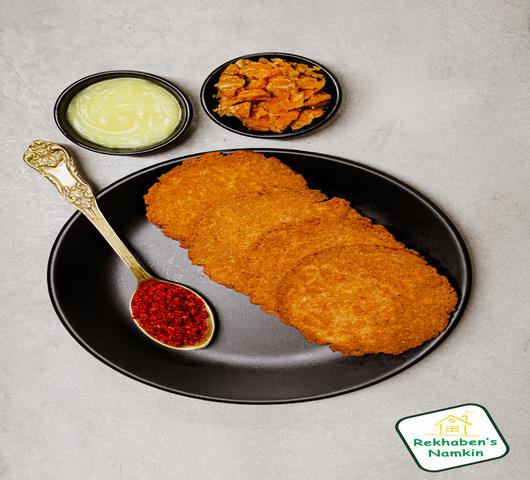 Rekhaben's Namkeen Ghee Gud Bhakhri | 190 gms