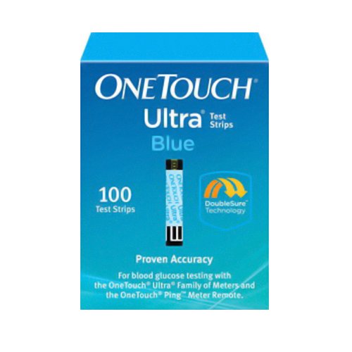 OneTouch Ultra Test Strips Blue, 100 count