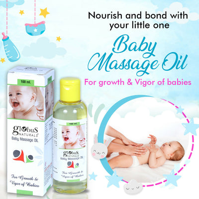 Globus Naturals Baby Massage Oil