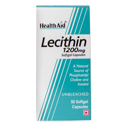 HealthAid Lecithin 1200 mg Softgel Capsules
