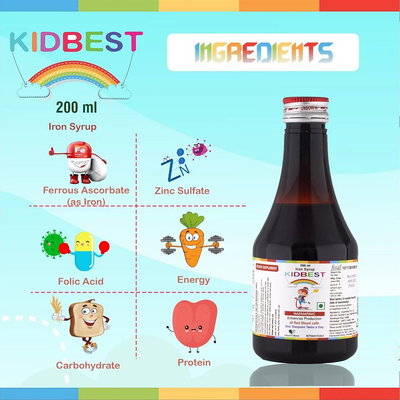 HealthBest Kidbest Iron Syrup