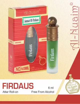 Al-Nuaim Eco series Jannatul Firdaus Alcohol Free Attar Roll On - 6ml Floral Attar  (Jannat ul Firdaus)