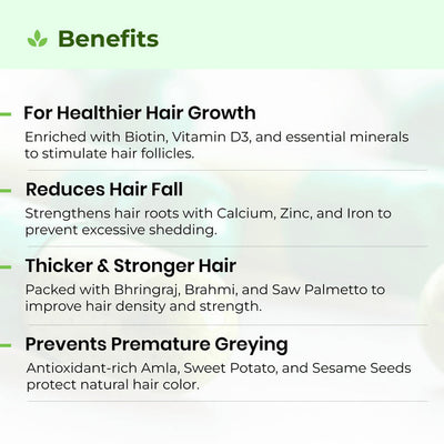 Avimee Herbal Keshmadhu Hair Growth Capsule with Biotin