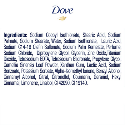 Dove Care & Protect Moisturising Cream Beauty Bathing Bar