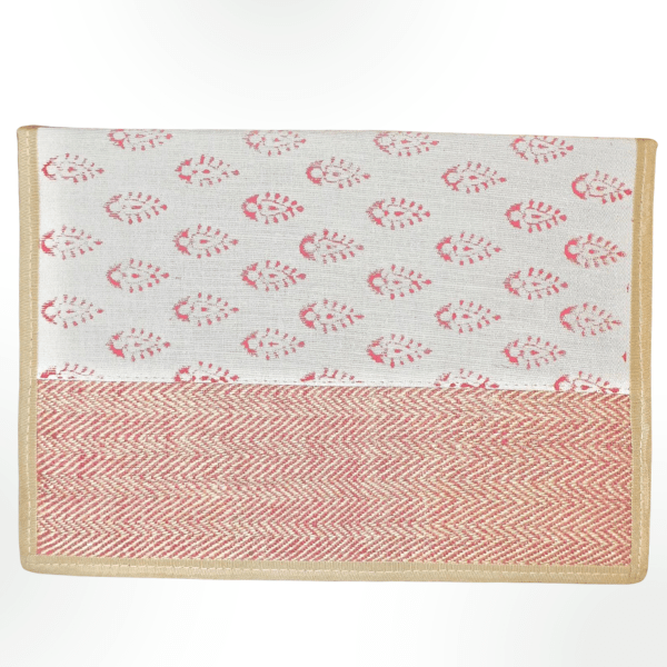 Ekobae Jute Handblock Print File Folder