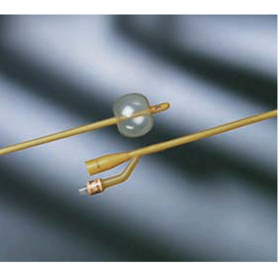 Silicone Elastomer Coated Catheter