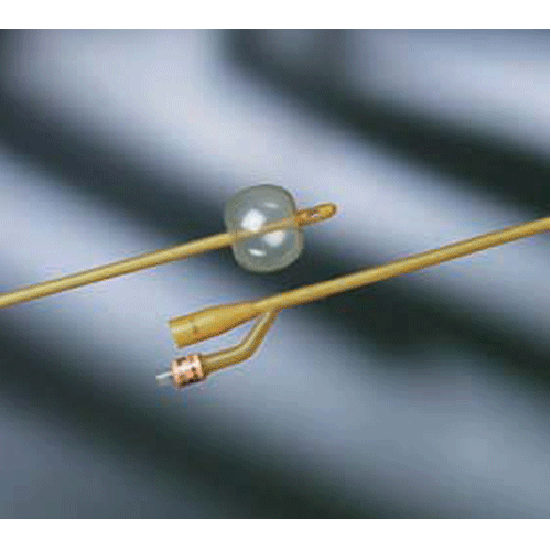 Silicone Elastomer Coated Catheter