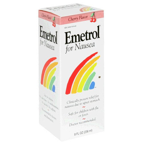 Emetrol for Nausea Motion Sickness Cherry Flavor 4oz