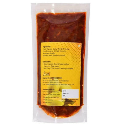 Amoga's Pickles Factory Andhra Authentic Mango Thokku Pickle