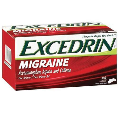 Excedrin Migraine Relief Medicine Coated Caplets 24 Count