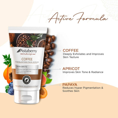 Astaberry Indulge Coffee Exfoliating Face Scrub