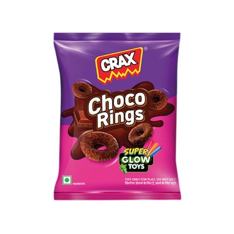 Crax Choco Rings Puffs - 34G