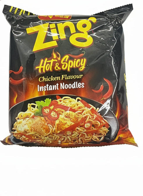 Wai Wai Zing Hot & Spicy Instant Noodles - 65g