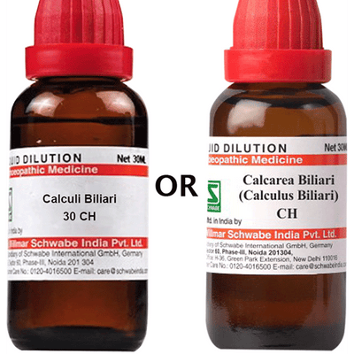 Dr. Willmar Schwabe India Calculi Biliari Dilution