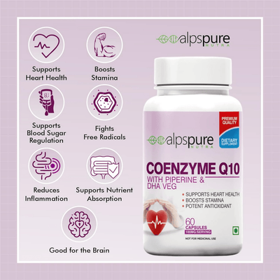Alpspure Nutra Coenzyme Q10 Capsules