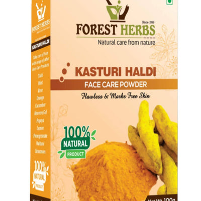 Forest Herbs Kasturi Haldi Face Care Powder