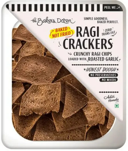 The Baker's Dozen Ragi Crackers - 100GM