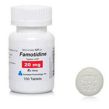 Famotidine 20 mg Acid Reducing Tablets 1000 Count