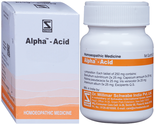 Dr. Willmar Schwabe India Alpha Acid Tablets