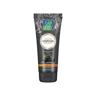 Astaberry Charcoal Face Wash- Detox & Glow