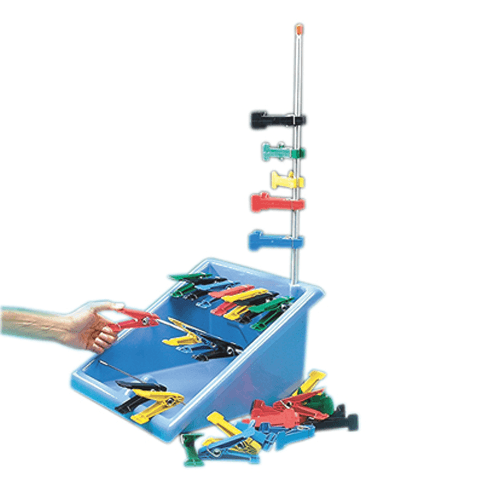Graded Finger Pinch Exerciser Set with Color-Coded Resistance Pinchpins