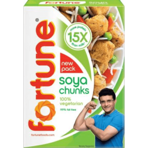 Fortune Soya Chunks 15x more protein than milk - 200 gms