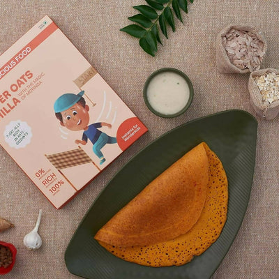 Conscious Food Super Oats Chilla