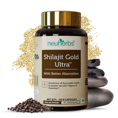 Shilajit Gold Ultra Capsules to Boost Men's Performance
