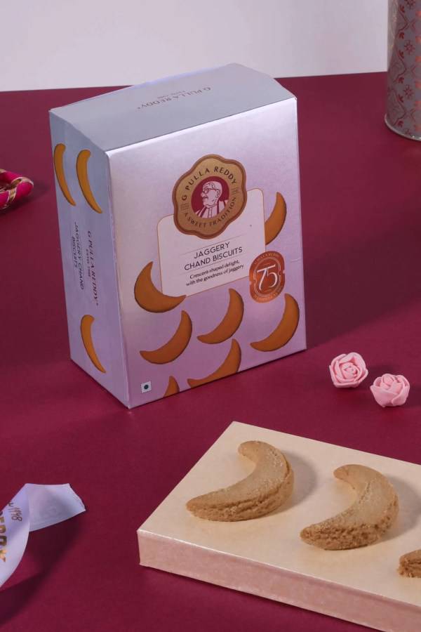 G Pulla Reddy Sweets Jaggery Chand Biscuits 150 gms