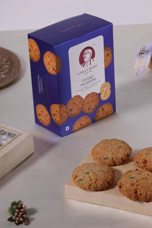 G Pulla Reddy Sweets Coconut Makaroons 200 gms