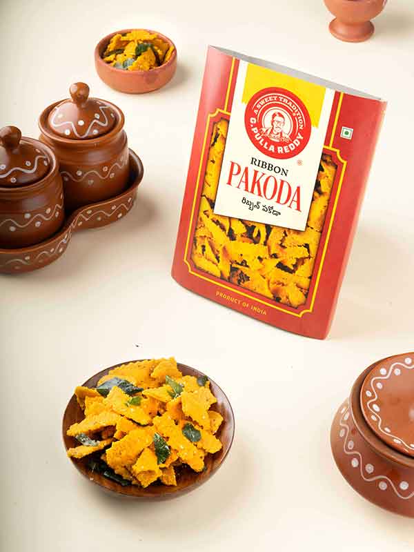 G Pulla Reddy Sweets Ribbon Pakoda - 200 gms