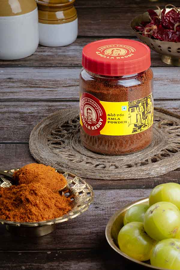 G Pulla Reddy Sweets Amla Powder Jar 250 gms