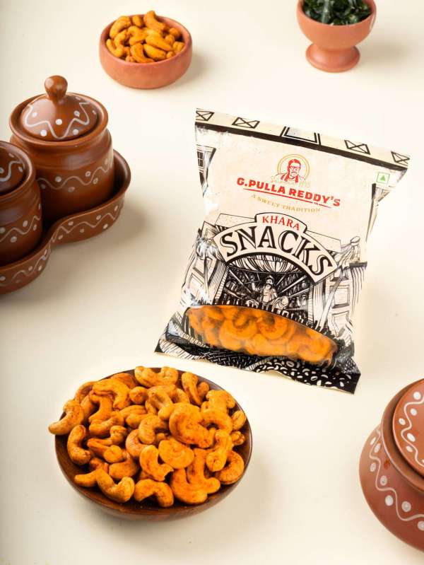 G Pulla Reddy Sweets Masala Kaju 250 gms – Himkhand