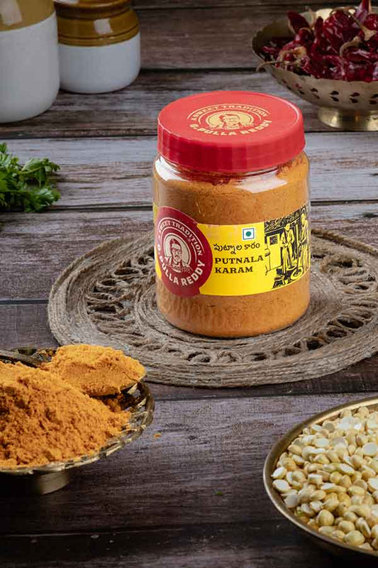 G Pulla Reddy Sweets Putnala Powder Jar 250 gms
