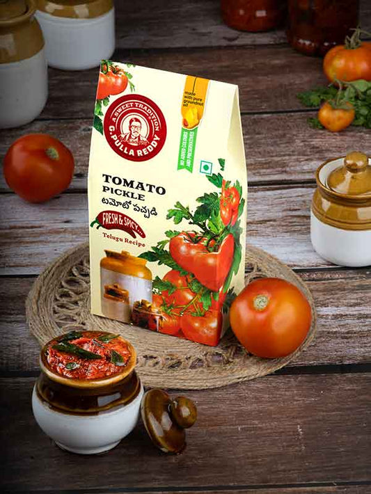 G Pulla Reddy Sweets Tomato Pickle 400 gms