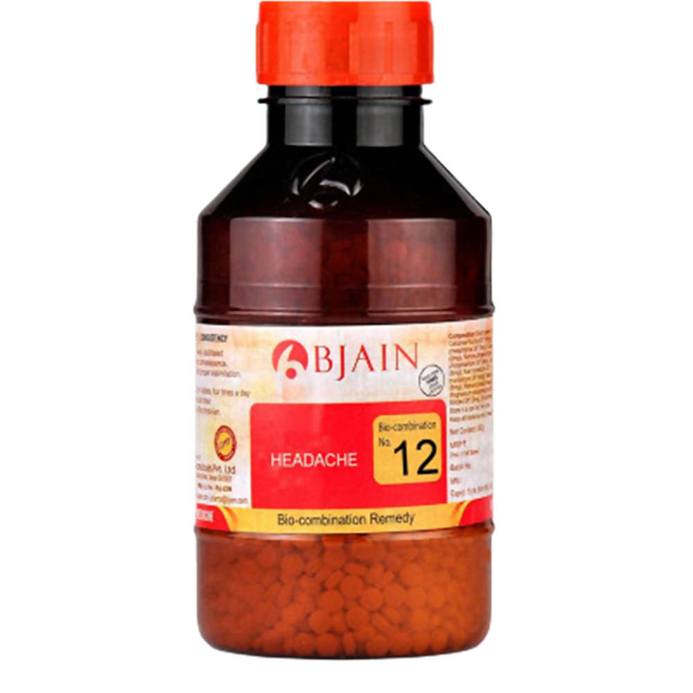Bjain Homeopathy Bio Combination No.12 Tablet