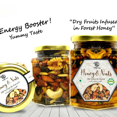 Healthy Living Honey and Nuts