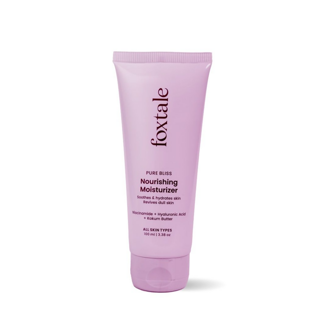 Foxtale Nourishing Face Moisturizer with Niacinamide for 24 Hr Hydration & Lightweight