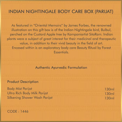 Forest Essentials Indian Nightingale Body Care (Parijat) Selection