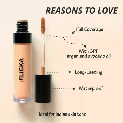 Flicka Cover Story Liquid Concealer - Caramel