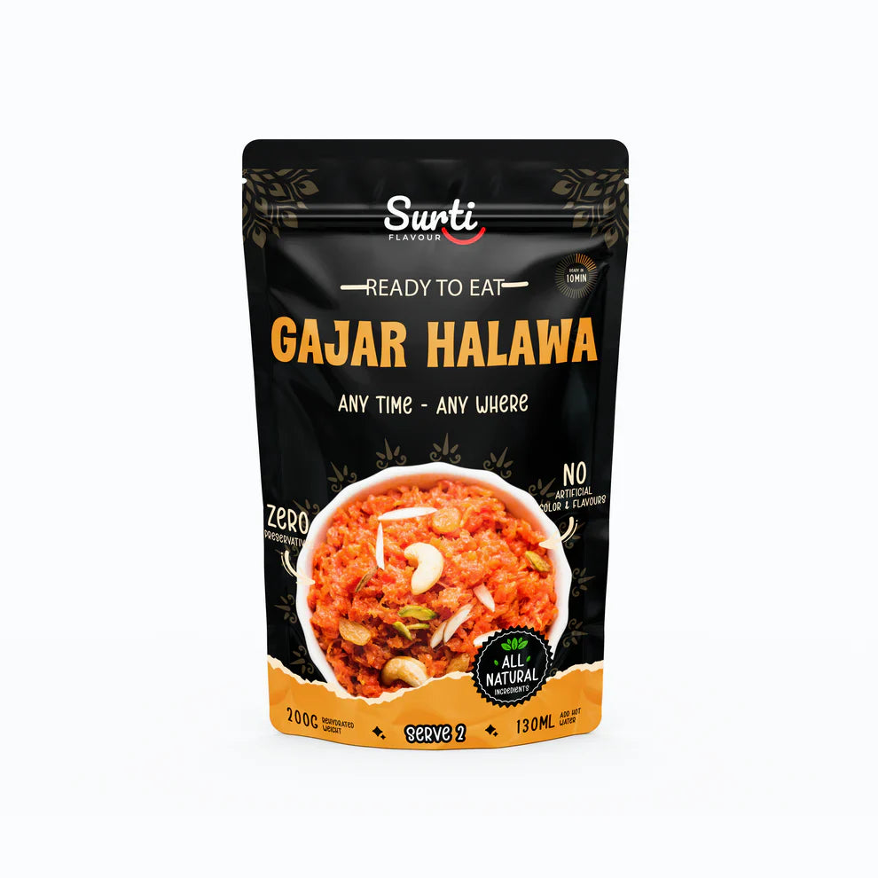 Surti Flovour Special Gajar Halwo | Ready To Eat 250 gms