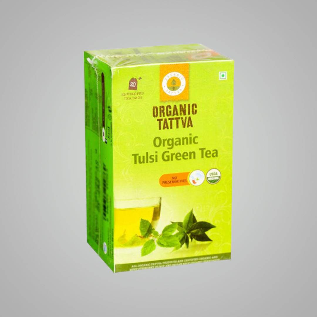 Ganesh Gruh Udyog Organic Tattva Tulsi Green Tea () - 250 gms