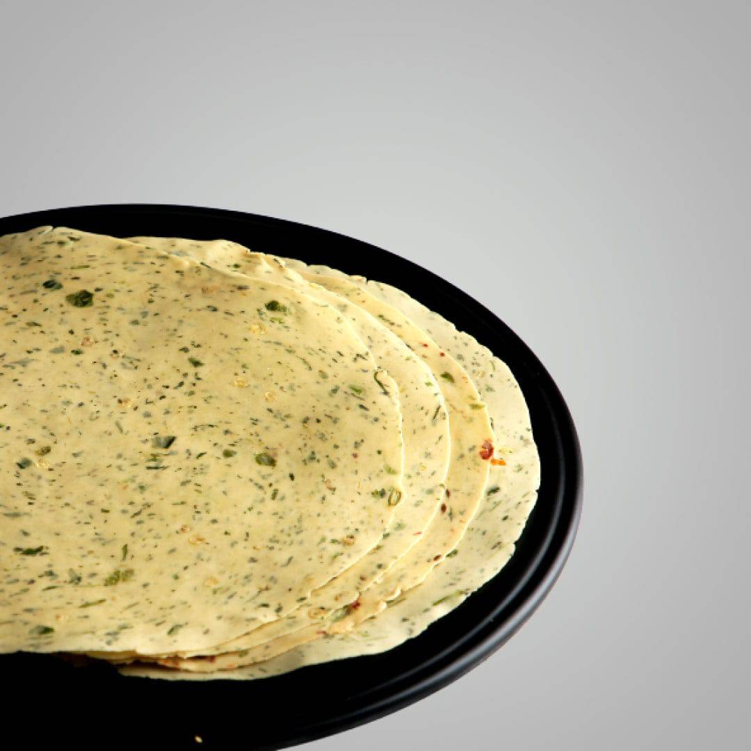 Ganesh Gruh Udyog Kothmir Marcha Papad - 500 gms