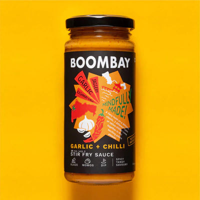 Boombay Most Loved Spicy Flavour Bombs: Five Chilli Oil & Garlic + Chilli