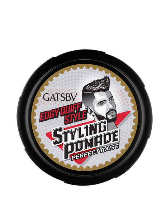 Gatsby Edgy Quiff Perfect Raise Styling Pomade (75gm)